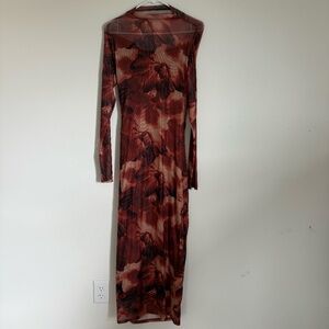 Floral Long sleeve dress